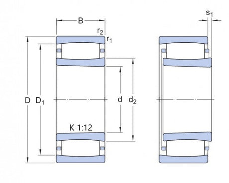 SKF C 2209 KTN9/C3 toroidale lager