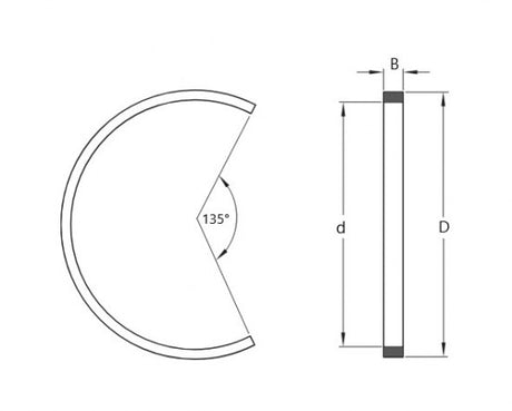 SKF FRB 10/310 positioneringsring