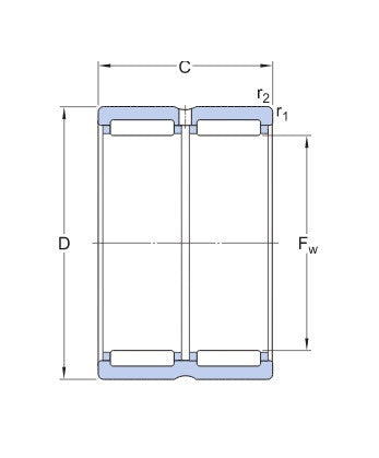 SKF RNA 6915 naaldbusje