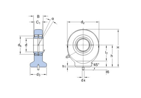 SKF SC 30 ES gewrichtskop