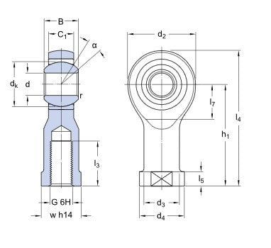 SKF SILKAC 5 M gewrichtskop